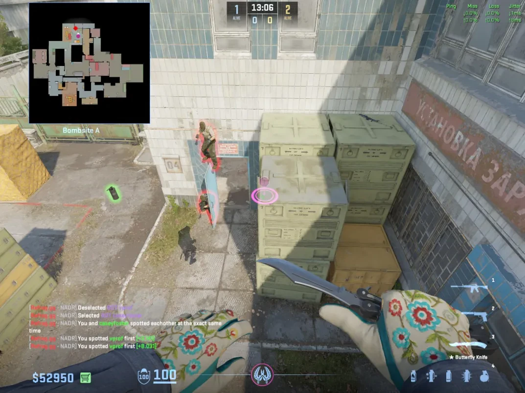The full Cache A site view shows the Shroud Boost position above the boxes.