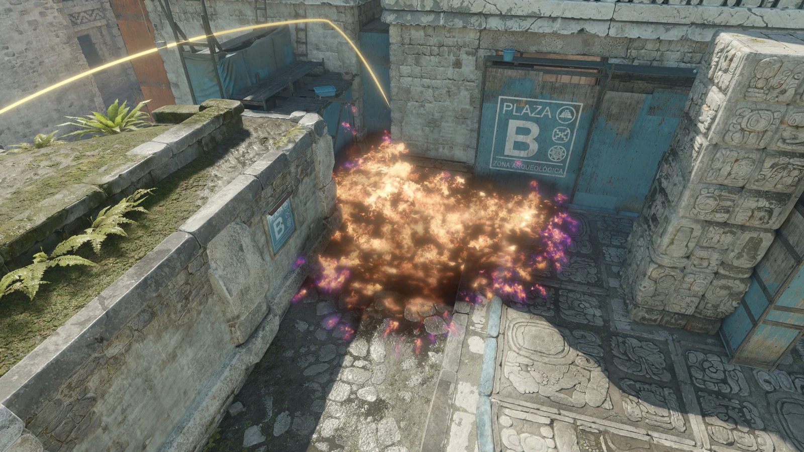 Ancient B Dark molotov result from B Doors