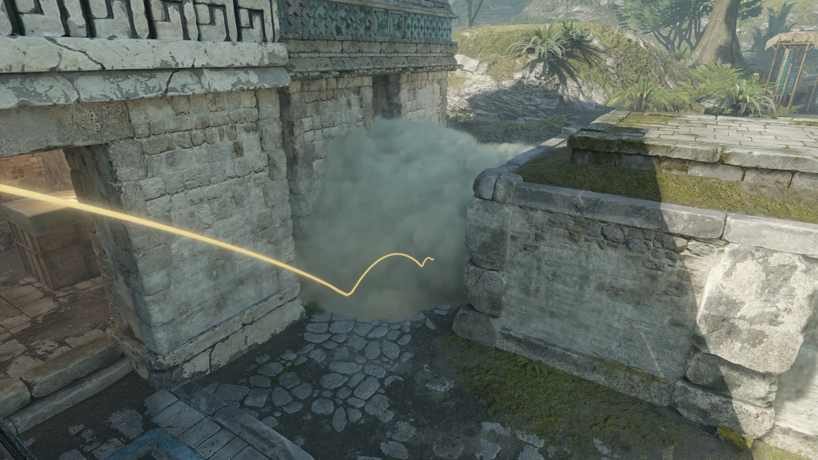 Ancient B Short smoke result from Ruins