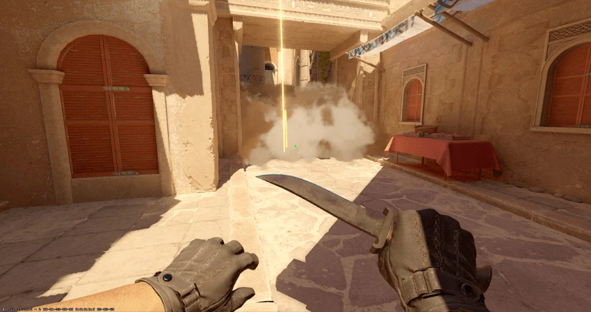 Anubis A Main smoke result blocking the choke