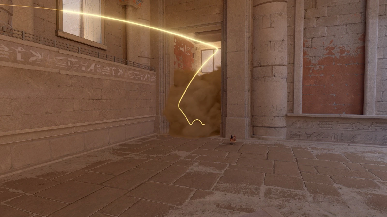 Anubis Camera smoke result from Outside A Main