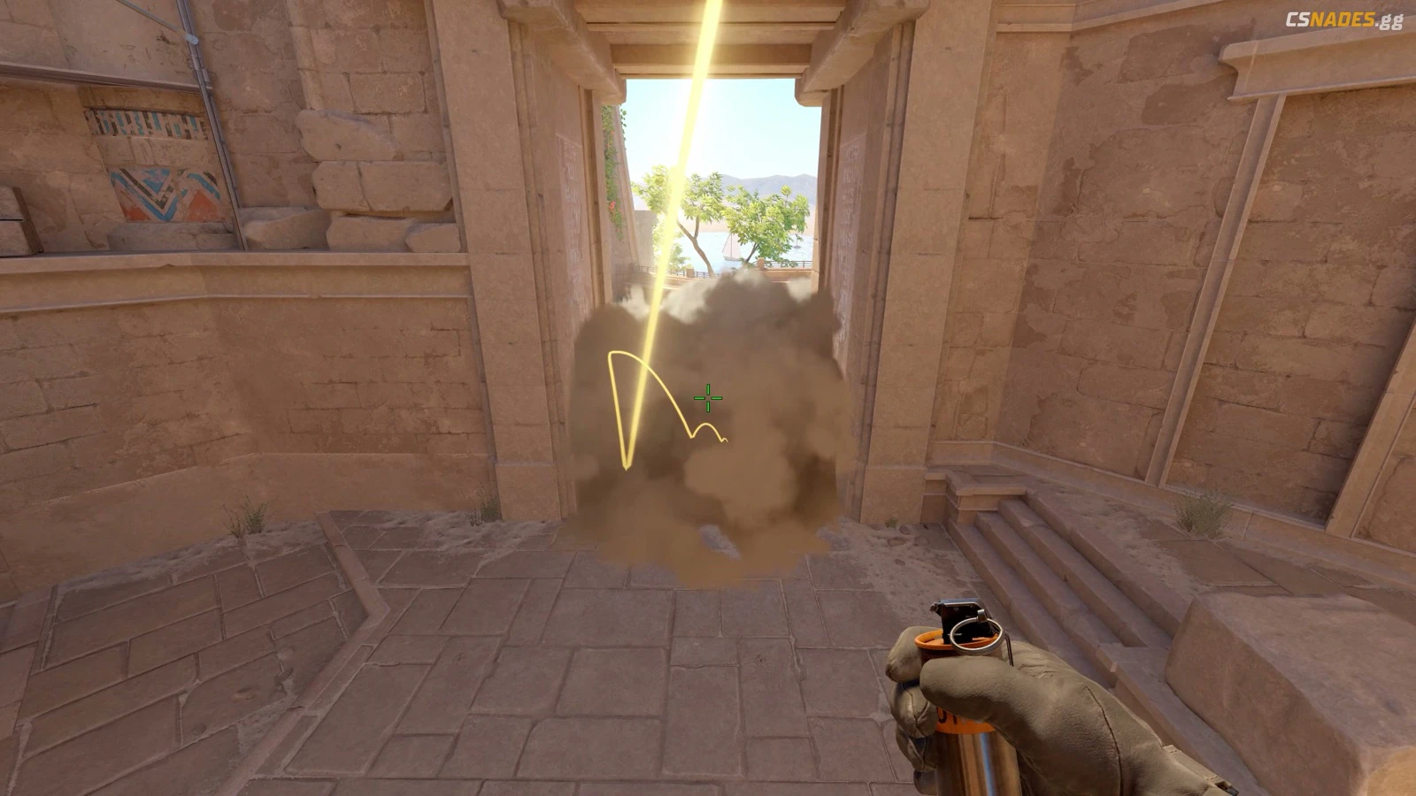 Anubis CT B Main smoke result from CT Spawn