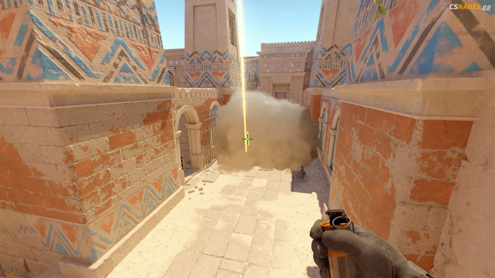 Anubis CT Bridge smoke result from CT Spawn
