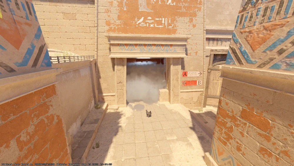 Anubis Window smoke result from T Spawn