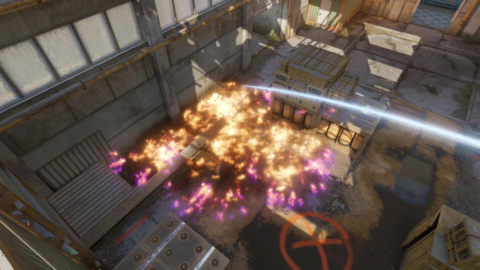 Cache Headshot and B Default molotov result from Sun Room and Toxic