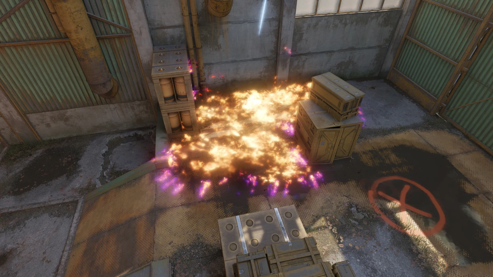 Cache Missile and New Box molotov result from Sun Room and Toxic