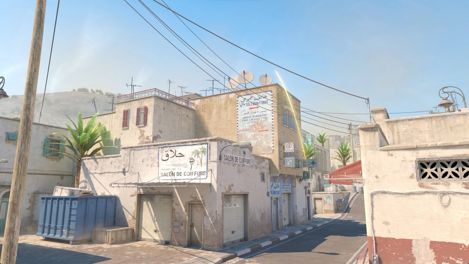 Dust 2 A Long Corner flash result from CT Cross