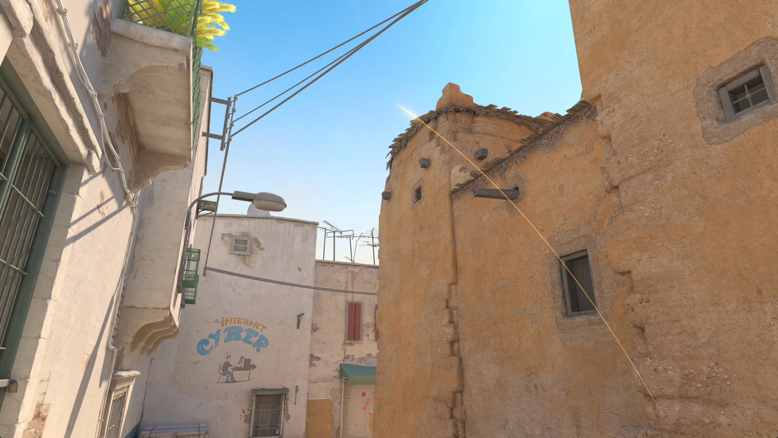 Dust 2 A Short flash trajectory from Lower Tunnels