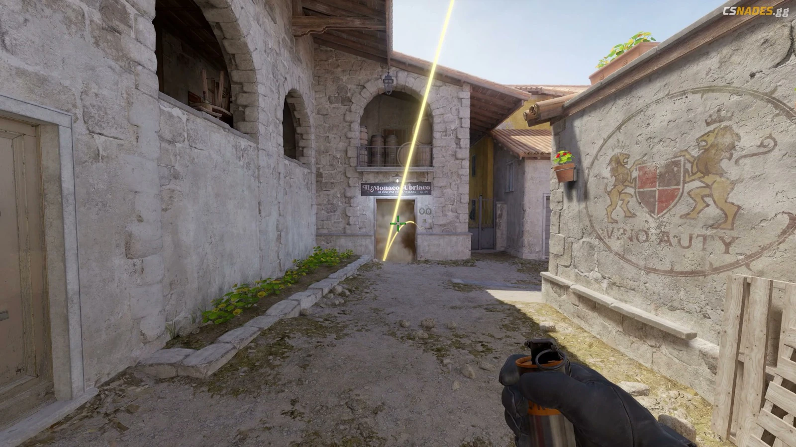 Inferno Library smoke result from Bottom Mid