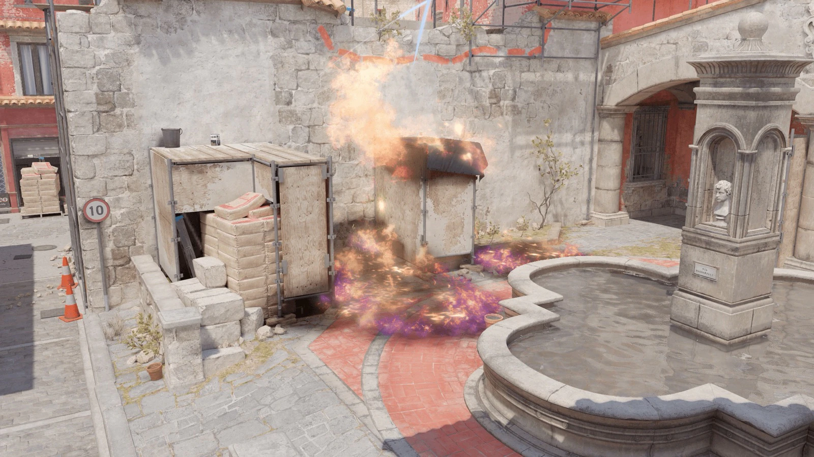 Inferno Oranges molotov result from Car