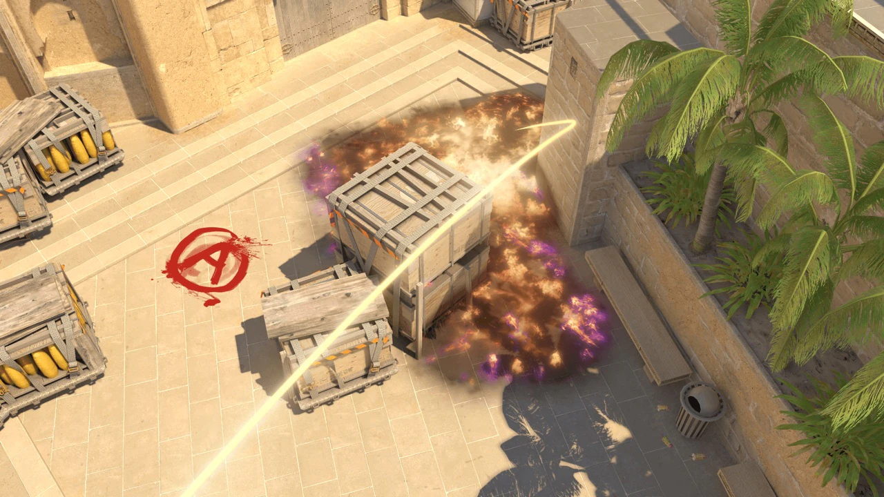 Mirage A Triple molotov result from Tetris
