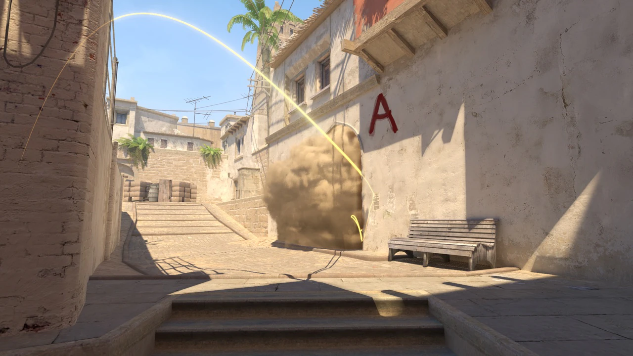 Mirage Connector smoke result from T Spawn