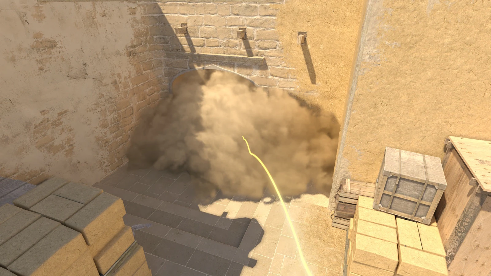 Mirage CT A Ramp smoke result from A Triple