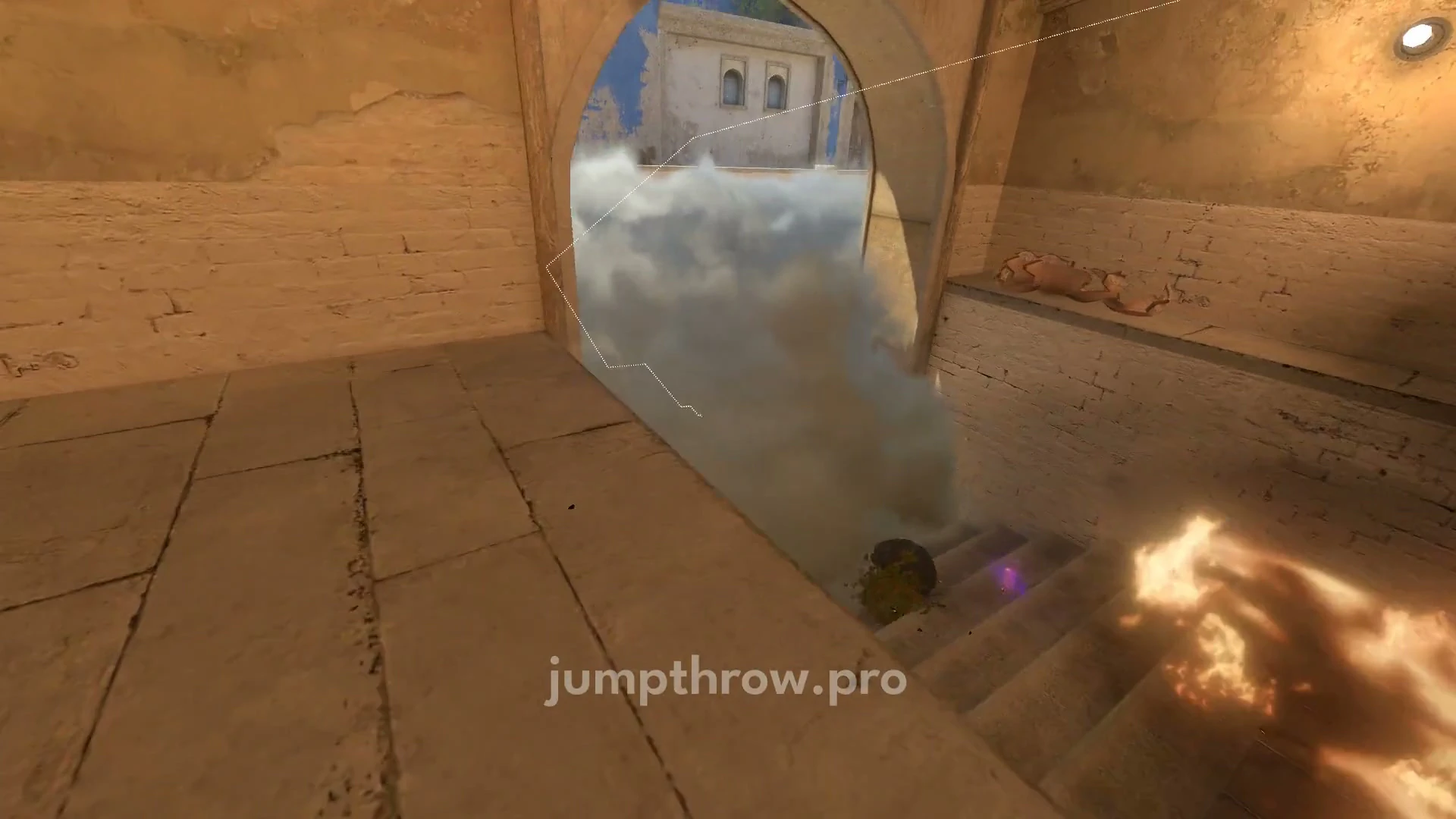 Mirage CT Bottom Connector smoke result