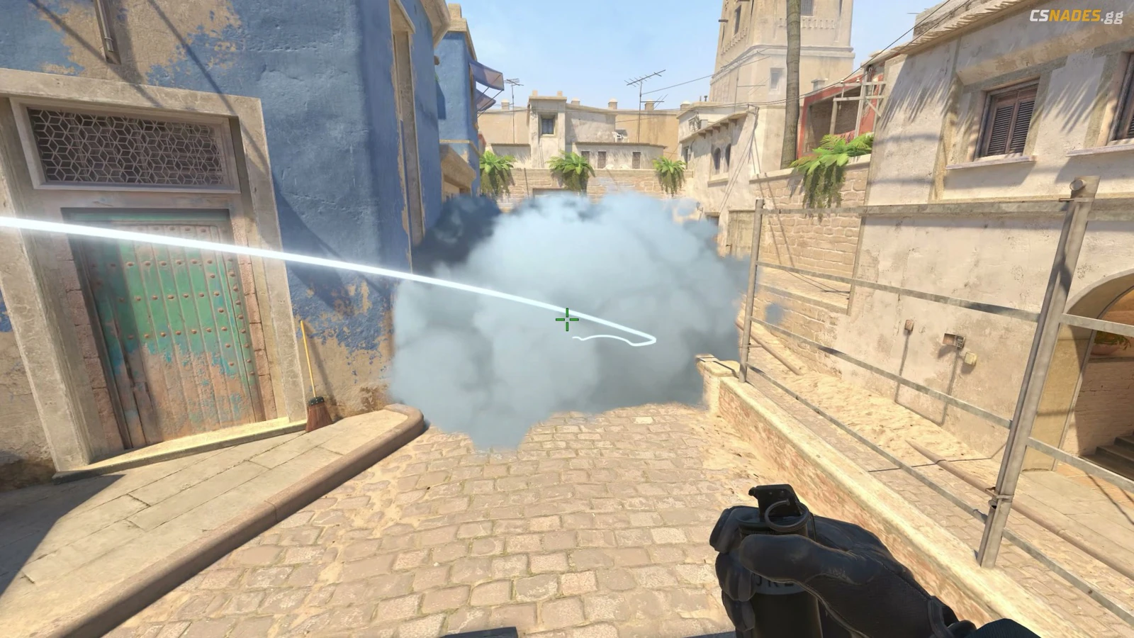Mirage CT Catwalk smoke result from B Short