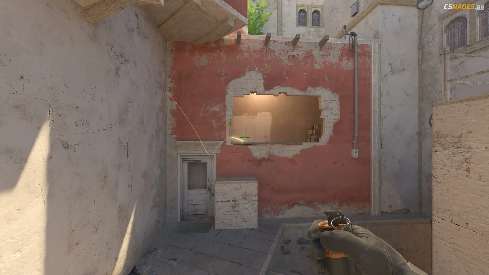 Mirage CT Mid Window flashbang result from Jungle