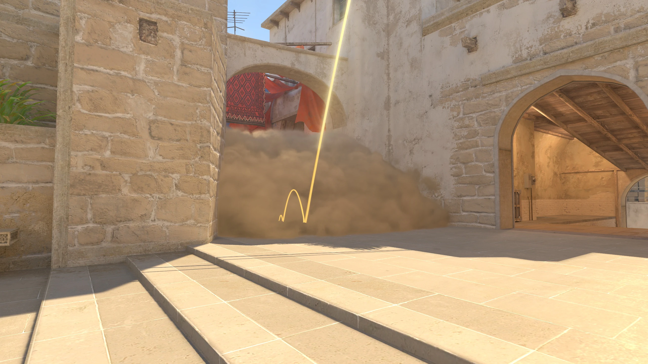 Mirage Deep Jungle smoke result