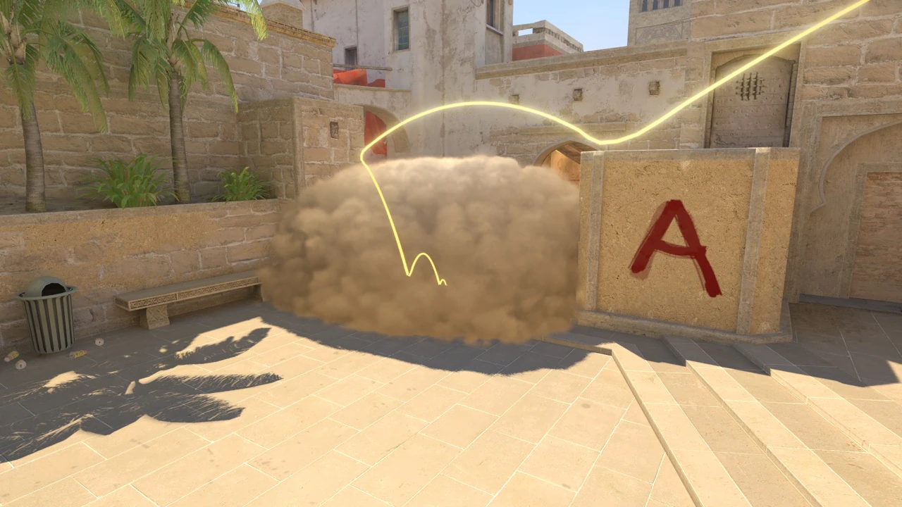 Mirage Jungle smoke result from T Roof
