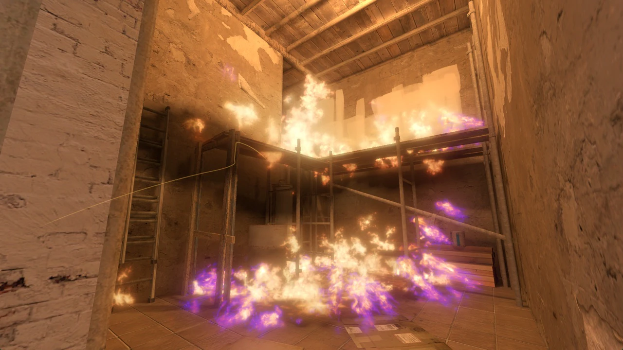 Mirage Ladder molotov result from Bottom Mid