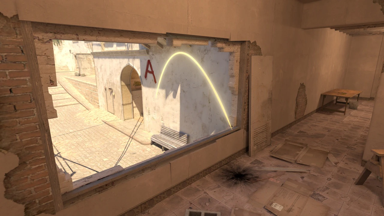Mirage Mid Window flash result from Bottom Mid