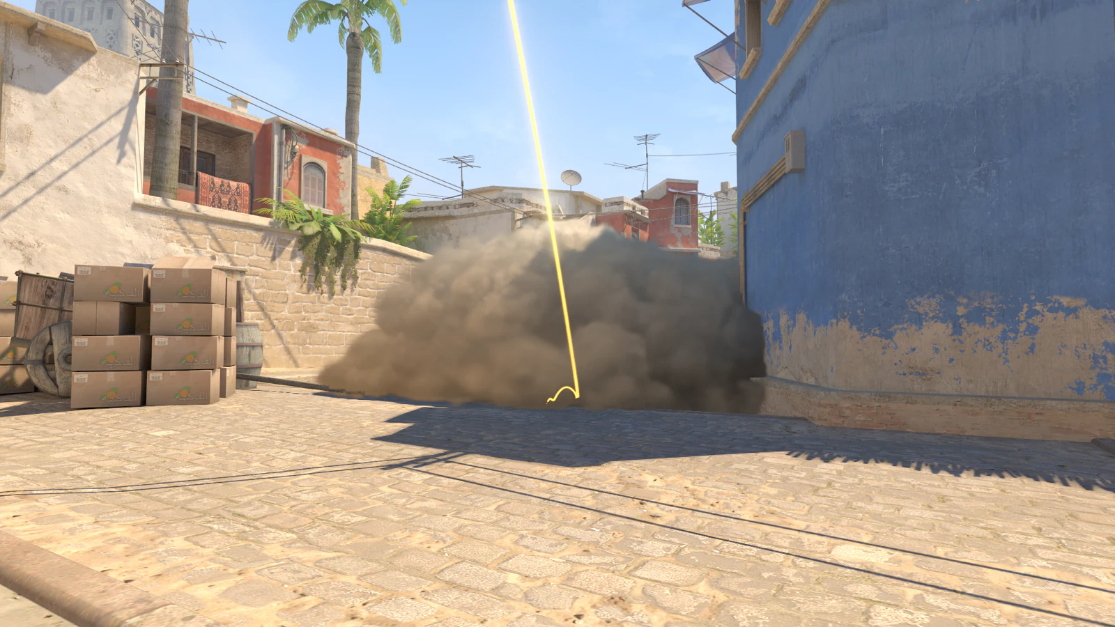 Mirage Top Mid smoke result