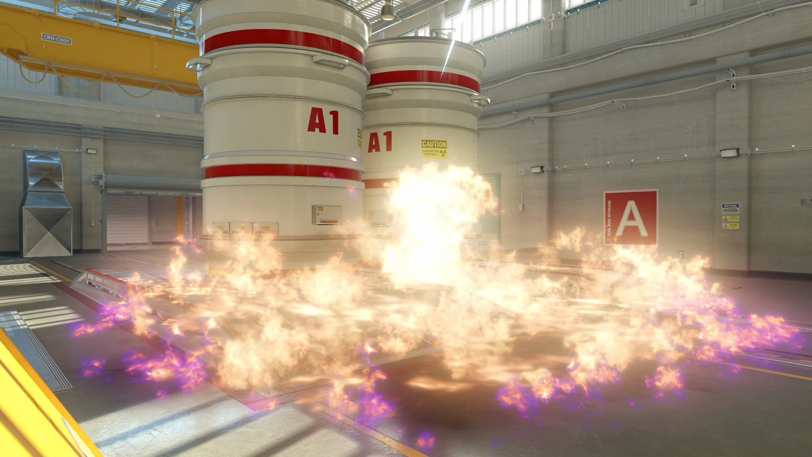 Nuke A Site molotov result from T Roof