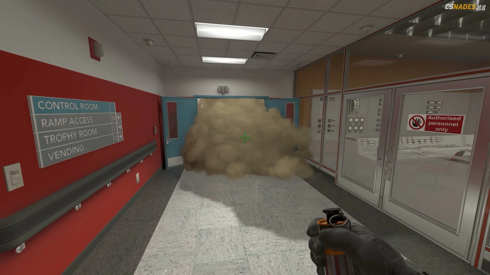 Nuke CT Trophy smoke result from Ramp